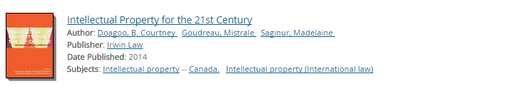 Intellectual Property for the 21st Century