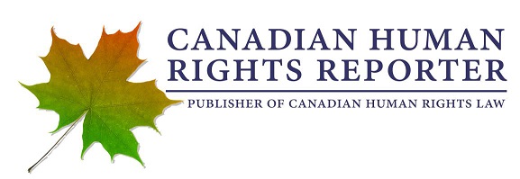 Canadian Human Rights Reporter: Publisher of Canadian Human Rights Law logo